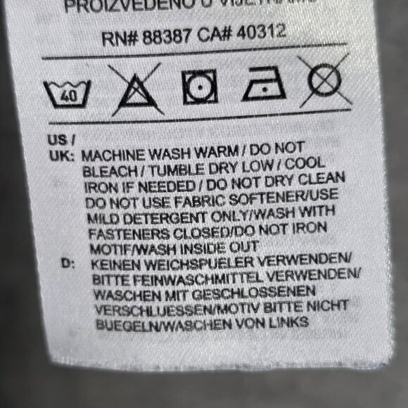 Mens Adidas Black Snap Button 1/2 Tearaway Track Pants Drawstring Elastic XL - Picture 11 of 11